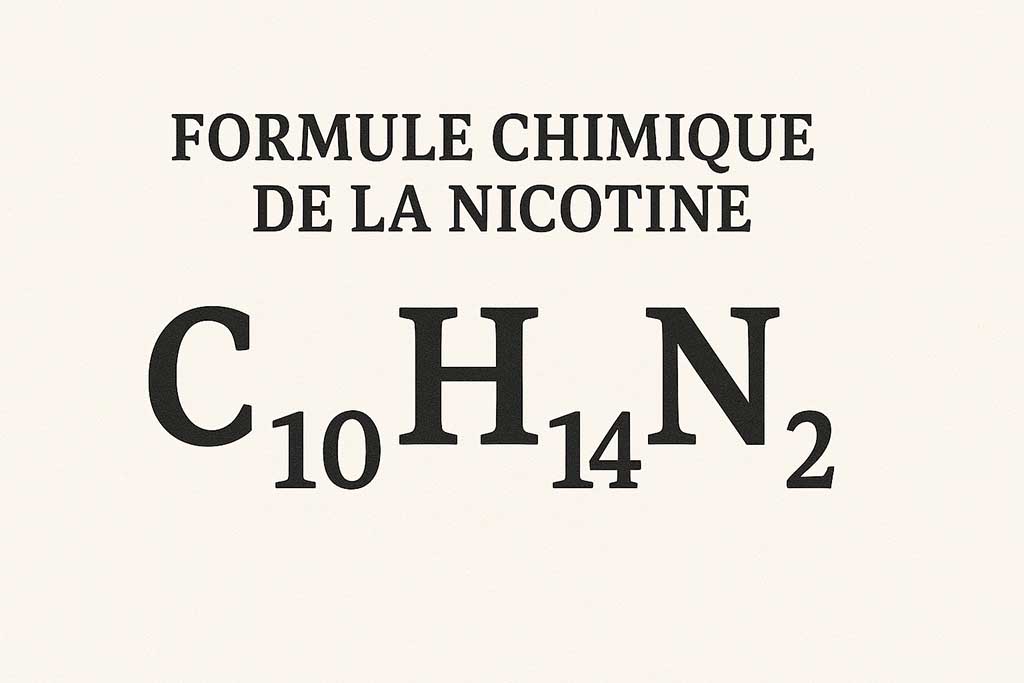 formule chimique de la nicotine